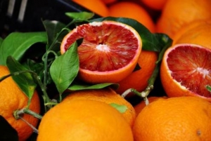 Citrus sinensis cv. Moro Кровавый апельсин 